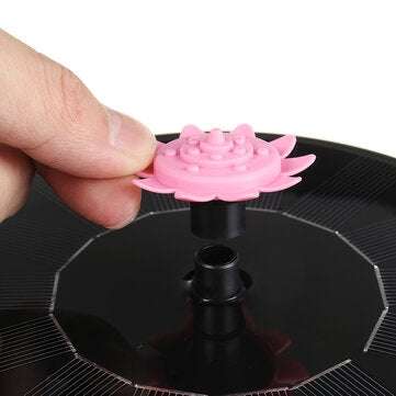 7V 1.4W Solar Powered Water Fountain Pumps Floating Fountains Home Pond Garden Decor
