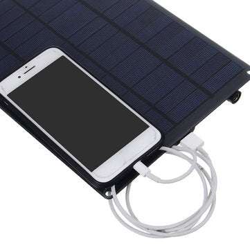 JH-8W 8W 12V/5V 210*165*2.5MM Solar Panel Battery Charger