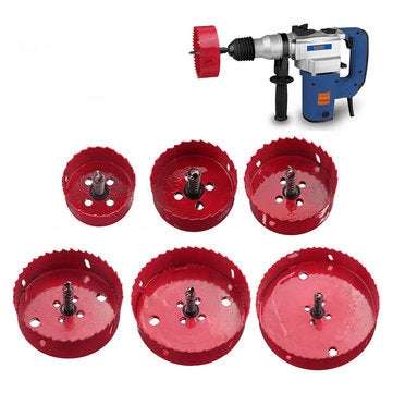 60-135mm M42 Metal Hole Saw Cutter Drill Bits With Rod For Aluminum Iron Pipe Woodw... (SIZE: 110MM)