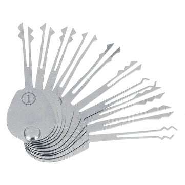 Huk Folding Scissors Civil Car Lock Motorcycle Lock Unlocking Tools