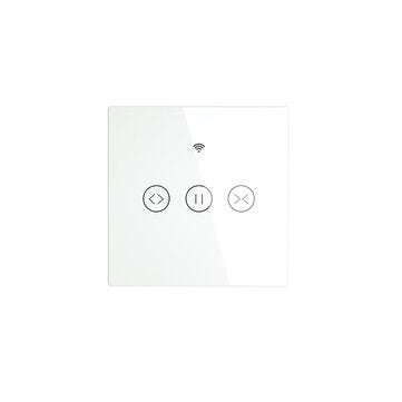 MoesHouse RF WiFi Smart Touch Curtain Blinds Roller Shutter Switch With RF Remote Controller Tuya Sm