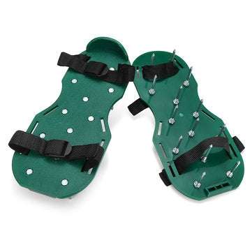 Lawn Aerator Shoes Spiked Sandals Aerating Soil Sandals Adjustable with Accessories