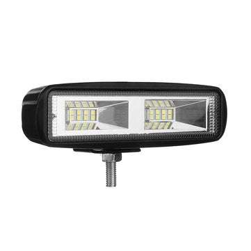 6 Inch 48W 16LED Car Work Light Flood Beam Bar SUV OffRoad Driving Fog Lamp White