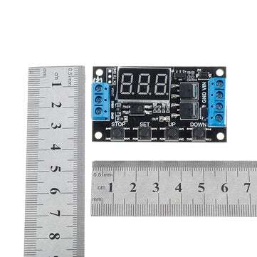 5Pcs ZK-TD4 DC 5V 12V 24V Trigger Cycle Timer Delay Controller Module 15A 400W MOS Control Switch 16