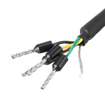 5Pcs M5Stack 24AWG 4-Core Twisted Pair Shielded Cable RS485 RS232 CAN Data Communication Line 0.2M