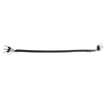 5Pcs M5Stack 24AWG 4-Core Twisted Pair Shielded Cable RS485 RS232 CAN Data Communication Line 0.2M
