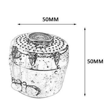 Kitchen Faucet Aerator Water Saving Device Two Water Mode Splash-proof Filter for Home Hotel
