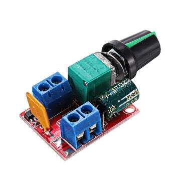 DC 5V To 35V 5A Mini Motor PWM Speed Controller Ultra Small LED Dimmer Speed Switch Governor