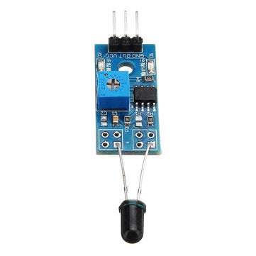 5pcs LM393 3 Pin IR Flame Detection Sensor Module Fire Detector Infrared Receiver Module Geekcreit f