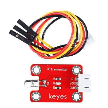Keyes Brick Infrared Emission Sensor(Pad hole) Anti-reverse Plug White Terminal Digital Signal