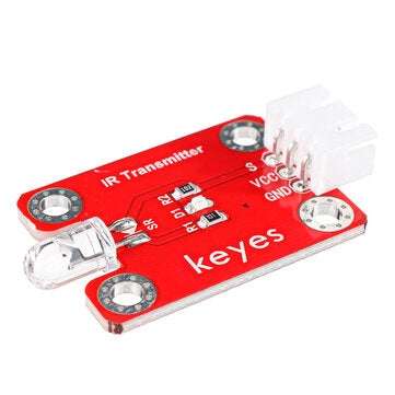 Keyes Brick Infrared Emission Sensor(Pad hole) Anti-reverse Plug White Terminal Digital Signal