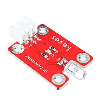 Keyes Brick Infrared Emission Sensor(Pad hole) Anti-reverse Plug White Terminal Digital Signal