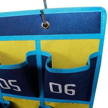 Classroom Hanging Organizer 30 Pockets Cell Phones Storage Bag Business Cards Wall-mount Bag