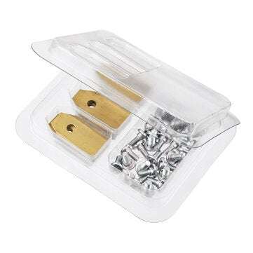 60pcs Replacement Titanium Blades Screws Set Suitable For All Husqvarna Mower / Gardena Robotic Lawn