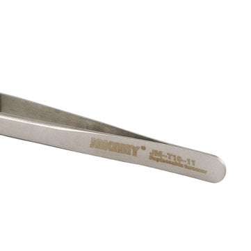 JAKEMY JM-T10-11 Stainless Steel Electronic Anti-static Tweezers Pointed and Curved Replaceable Twee