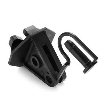 50pcs Pin Lock Nail-on Insulators For Electric Fence With Steel Post Wire Cord Electric Wire Fence