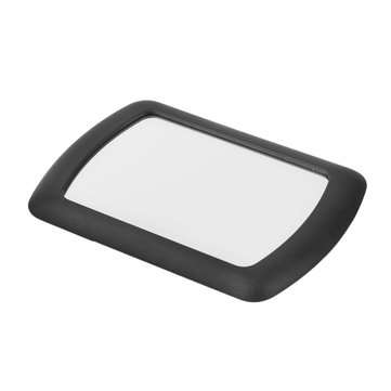 SHUNWEI Car Sun Visor Makeup Mirrors Interior Sun-shading Cosmetic Mirror ABS Black