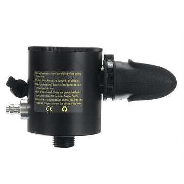 Scuba Diving Oxygen Air Tank Valve Head Mouthpiece Replacement Smooth