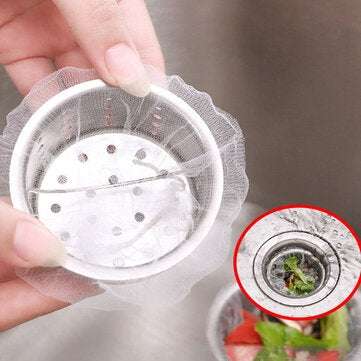 50pcs Kitchen Sink Filter Kitchen Sink Drainage Filter Sewer Anti-blocking Miss... (QUANTITY: 50PCS)