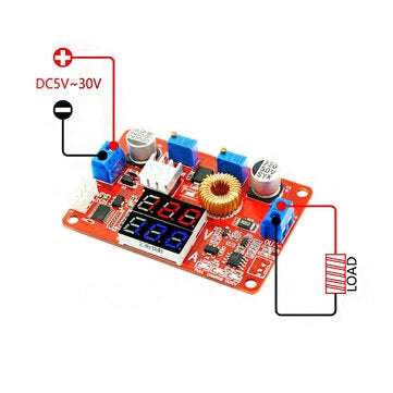 5A 75W Constant Current Voltage CC CV Buck Module StepDown Module DC 5V-35V Voltage and Ampere Dual