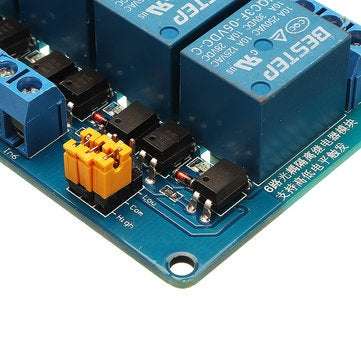 6 Channel 5V Relay Module High And Low Level Trigger BESTEP for Arduino - products that work with of