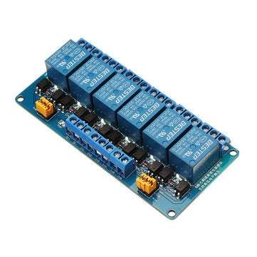 6 Channel 5V Relay Module High And Low Level Trigger BESTEP for Arduino - products that work with of