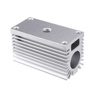 58x22x27mm Silver 12mm Aluminum Heat Sink Groove Fixed Radiator Seat Cooling Heat Sink for 12mm Lase