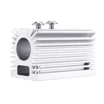 58x22x27mm Silver 12mm Aluminum Heat Sink Groove Fixed Radiator Seat Cooling Heat Sink for 12mm Lase