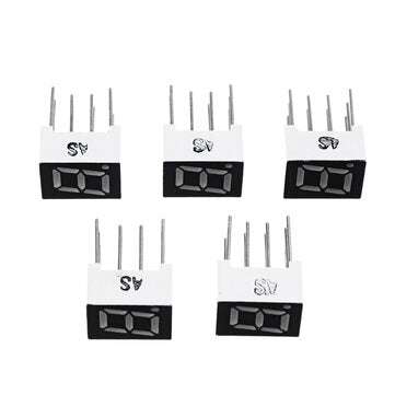 5Pcs 2181AS 0.28 inch LED Digital Tube One-digit Common Cathode Bright Red Light