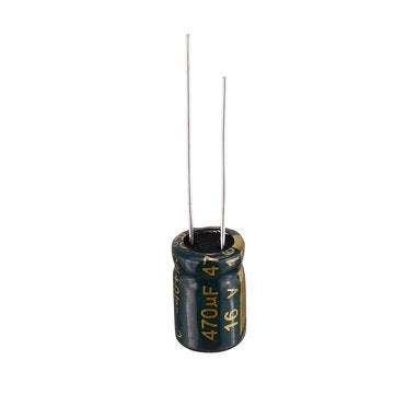 50Pcs 16V 470UF 8 x 12MM High Frequency Low ESR Radial Electrolytic Capacitor