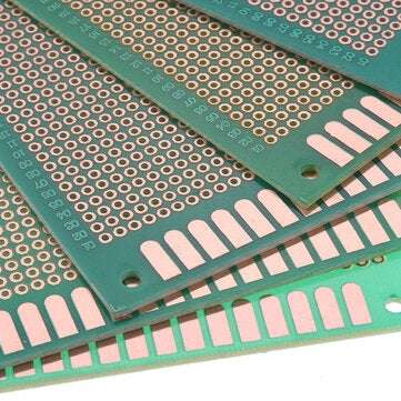 5pcs  100 * 150mm DIY Single-sided Green Oil PCB Universal Circuit Board