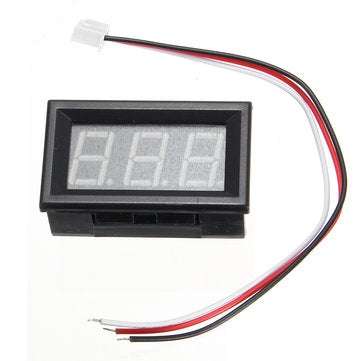 DC 0-100V Blue LED Digital Mini  Voltmeter Gauge Voltage Panel Meter