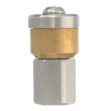 Pressure Washer Drain Sewer Rotary Cleaning Jetter Nozzle 3 Jet 1/8 Inch Female