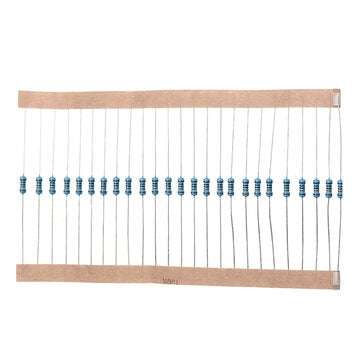 750Pcs 1% 1/4W Metal Film Resistor 30 Value Assorted Kit