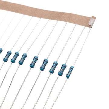 750Pcs 1% 1/4W Metal Film Resistor 30 Value Assorted Kit