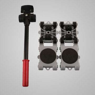 8pcs Easy Furniture Lifter Mover Tool Set Heavy Furniture Mover Transport Lift Move Slides Trolley H