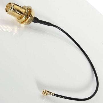 5x DANIU 10cm PCI U.FL / IPX to RP-SMA Female Jack Pigtail Cable