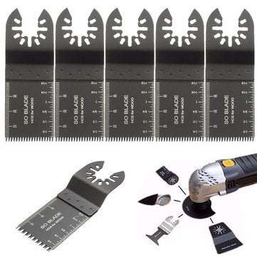 5pcs 35mm High Carbon Steel Long Teeth Saw Blade Oscillating Multitool
