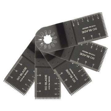 5pcs 35mm High Carbon Steel Long Teeth Saw Blade Oscillating Multitool