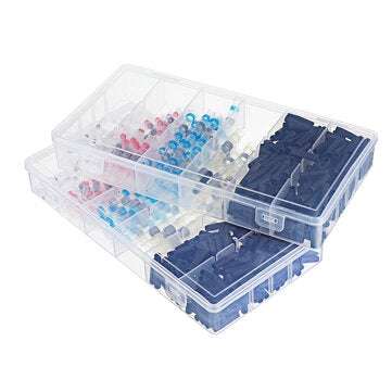 500Pcs Heat Shrinkable Tube with Waterproof Solder Ring Box