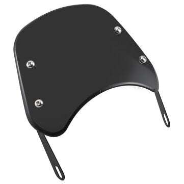 5-7inch Motorcycle Headlights Universal Windscreen Windshield Black For YAMAHA