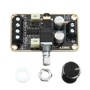 5Wx2 Stereo Dual Channel Digital Amplifier Board PAM8406 Audio Amplifier Module 5V Class D Amplifier