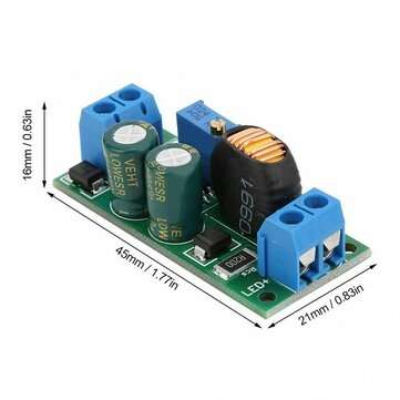 LD48AJTA 72W 1A DC 8-50V Adjustable Constant Current LED Driver Module MCU IO PWM Controller Board R