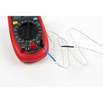 UNI-T UT33C Palm Size Digital Handheld Multimeter DMM DC AC Ammeter Voltmeter Ohm Tester
