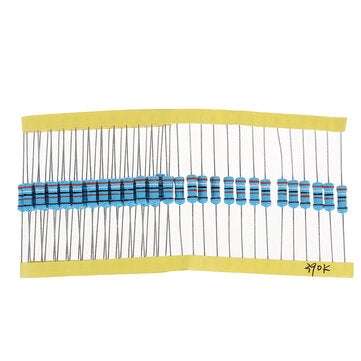 50pcs 1W 390KR Metal Film Resistor 1% 390K ohm Resistance