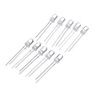 500pcs 5mm LED Diode 5 mm Assorted Kit Clear Warm White Green Red Blue UV Yellow Orange Pink F5 DIP