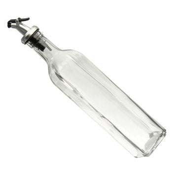 500ml 18oz Glass Olive Oil And Vinegar Dispenser Pourer Bottle Filler Kitchen Cooking Tools