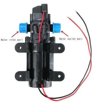DC12V 80W 0142 Motor 5.5L/Min High Pressure Diaphragm Water Self Priming Pump