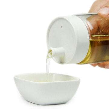 JIAYOU Kitchen Flavouring Tool Precision Oil Control Anti-Hanging Oil Kitchen Seasoning Tank Oil Tan