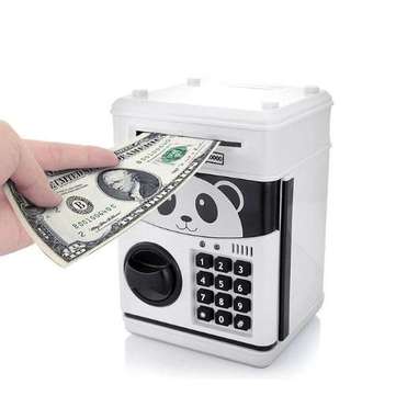 Code Lock Electronic Piggy Banks Mini ATM Coin Bank Talking Coin Box for Children Fun Kids Gift Toy